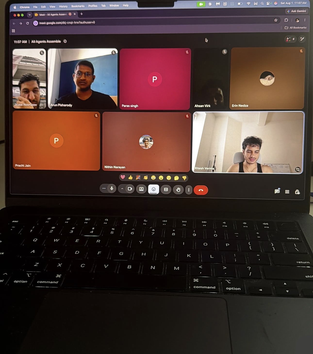 A group build call